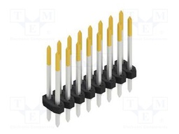 Connector: pin strips; pin header; male; PIN: 16; 2mm; THT; 2x8; 100V