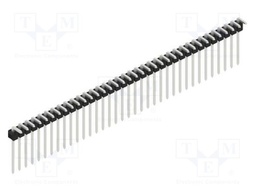 Connector: pin strips; pin header; male; PIN: 36; 2.54mm; THT; 1x36