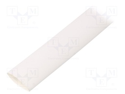 Heat shrink sleeve; glueless; 2: 1; 12.7mm; L: 1m; transparent