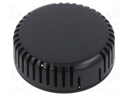 Enclosure: for alarms; Z: 20.3mm; ABS; black; Ø: 60mm; Series: 1551V