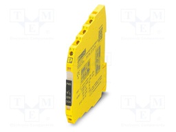 Module: safety relay; 24VDC; for DIN rail mounting; -40÷70°C