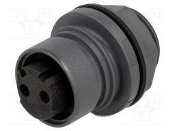 Connector: circular; socket; female; PIN: 2; Buccaneer 6000; 16A