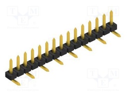 Connector: pin strips; pin header; male; PIN: 15; 2mm; SMT; 1x15