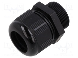 Cable gland; without nut,with long thread; M32; 1.5; IP68; black
