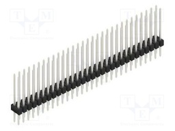 Connector: pin strips; pin header; male; PIN: 60; 2.54mm; THT; 2x30