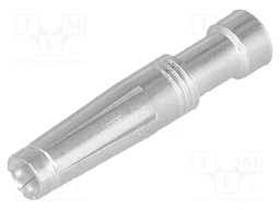 Contact; female; 2.5mm2; 14AWG; Han E High Temp; silver plated