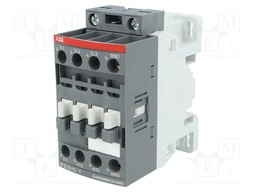 Contactor: 3-pole; NO x3; Auxiliary contacts: NO; 48÷130VAC; 12A