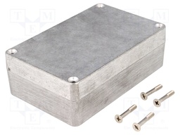 Enclosure: multipurpose; X: 80mm; Y: 125mm; Z: 40mm; 1550Z; aluminium