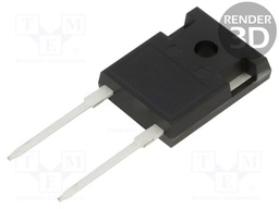 Diode: rectifying; THT; 1.2kV; 40A; tube; Ifsm: 475A; Ufmax: 1.1V