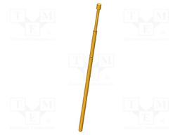 Needle-like test probe; Operational spring compression: 4mm