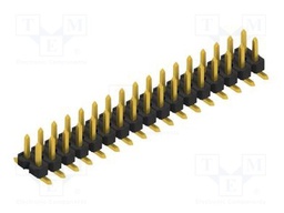 Connector: pin strips; pin header; male; PIN: 34; 2.54mm; SMT; 2x17