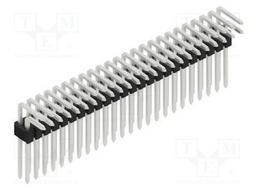 Connector: pin strips; pin header; male; PIN: 48; 1.27mm; THT; 2x24