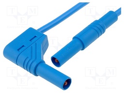 Test lead; PVC; 1m; blue; 32A; 1kV; Cond.cross sec: 2.5mm2
