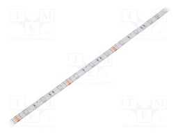 LED tape; RGB; LED/m: 30; SMD; 5050; 12V; 10mm; in gel; white PCB
