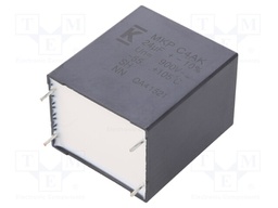 Capacitor: polypropylene; DC-Link; 24uF; ESR: 3.52mΩ; THT; ±10%