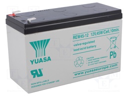 Re-battery: acid-lead; 12V; 8Ah; AGM; maintenance-free; 45W
