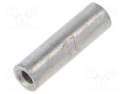 Tip: butt splice; copper; 1.5÷2.5mm2; tinned; crimped; for cable