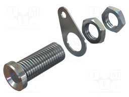 Connector: 4mm banana; socket; Cutout: Ø6mm; soldered,screw; 36A