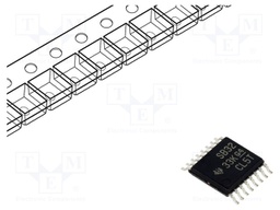 Line Receiver RS422, 3V-3.6V supply, TSSOP-16