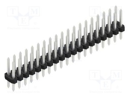 Connector: pin strips; pin header; male; PIN: 38; 2mm; THT; 2x19