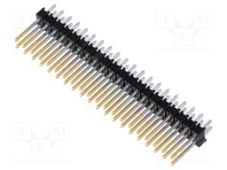 Connector: pin strips; pin header; male; PIN: 40; straight; 2.54mm