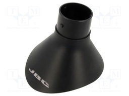 Nozzle; for soldering fume absorber; ESD; round; 134mm