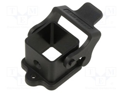 Enclosure for connectors: HDC; size 3A; with latch; straight
