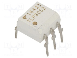 Optotriac; 5kV; Uout: 600V; zero voltage crossing driver; DIP6