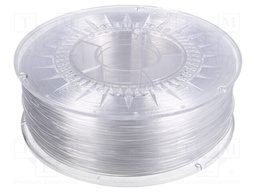 Filament: PET-G; 1.75mm; transparent; 220÷250°C; 1kg; ±0,05mm