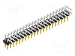 Connector: pin strips; pin header; male; PIN: 42; 2mm; THT; 2x21