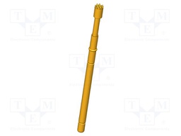 Test needle; Operational spring compression: 4mm; 8A; Ø: 2mm; 5N