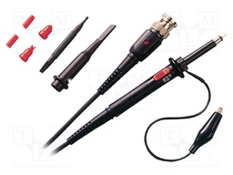 Probe: for oscilloscope; ≤60MHz (10: 1),≤6MHz (1: 1); 10: 1/1: 1