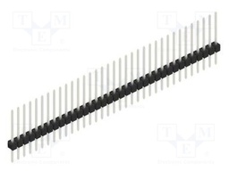 Connector: pin strips; pin header; male; PIN: 35; 2.54mm; THT; 1x35