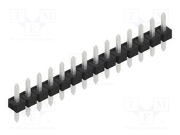 Connector: pin strips; pin header; male; PIN: 14; 2.54mm; THT; 1x14