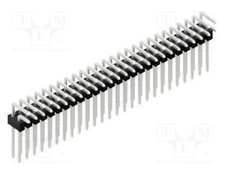 Connector: pin strips; pin header; male; PIN: 52; 2.54mm; THT; 2x26