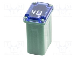 Fuse: fuse; 40A; 32VDC; automotive; 10.7mm; 10.7x7.7x15mm