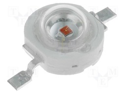 Power LED; EMITER; yellow; 590nm; 50(typ)lm; 140°; P: 1W; 2÷3V