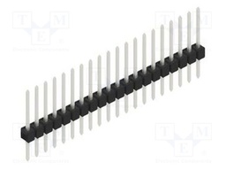 Connector: pin strips; pin header; male; PIN: 20; 2.54mm; THT; 1x20