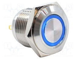 Switch: vandal resistant; Pos: 2; SPST-NO; 2A/48VDC; IP65; OFF-(ON)