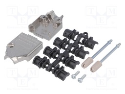 Enclosure: for D-Sub connectors; D-Sub 9pin,D-Sub HD 15pin