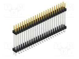 Connector: pin strips; pin header; male; PIN: 48; 2.54mm; SMT; 2x24