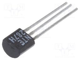 Transistor: NPN; bipolar; 350V; 0.5A; 0.625W; TO92
