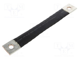 Braids; tape; 50mm2; Ø1: 11mm; Ø2: 11mm; L: 200mm; max.105°C; 20kV/mm