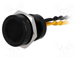 Switch: piezoelectric; Pos: 2; SPST-NO; 0.2A/24VAC; 0.2A/24VDC