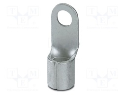 Non-insulated; Body: silver; Tip: ring