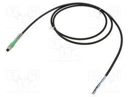 Cable: for sensors/automation; PIN: 5; M8 female; straight; 1.5m