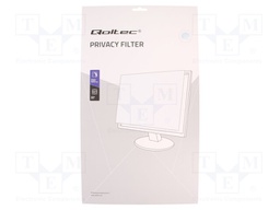 Privacy filter; natural (transparent); D: 0.5mm; 14"