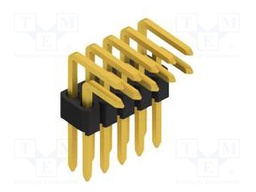 Connector: pin strips; pin header; male; PIN: 10; 1.27mm; THT; 2x5