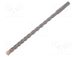 Drill bit; for concrete; Ø: 8mm; L: 210mm; metal; cemented carbide