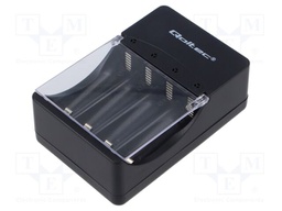 Charger: microprocessor-based; Ni-Cd,Ni-MH; Size: AA,AAA,R03,R6